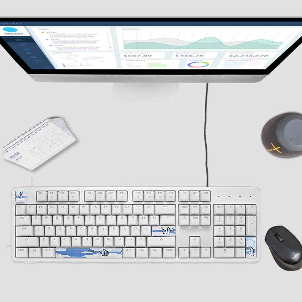 Amazon.com: Zopsc Penguins Pattern Keyboard Keycaps Kit PBT